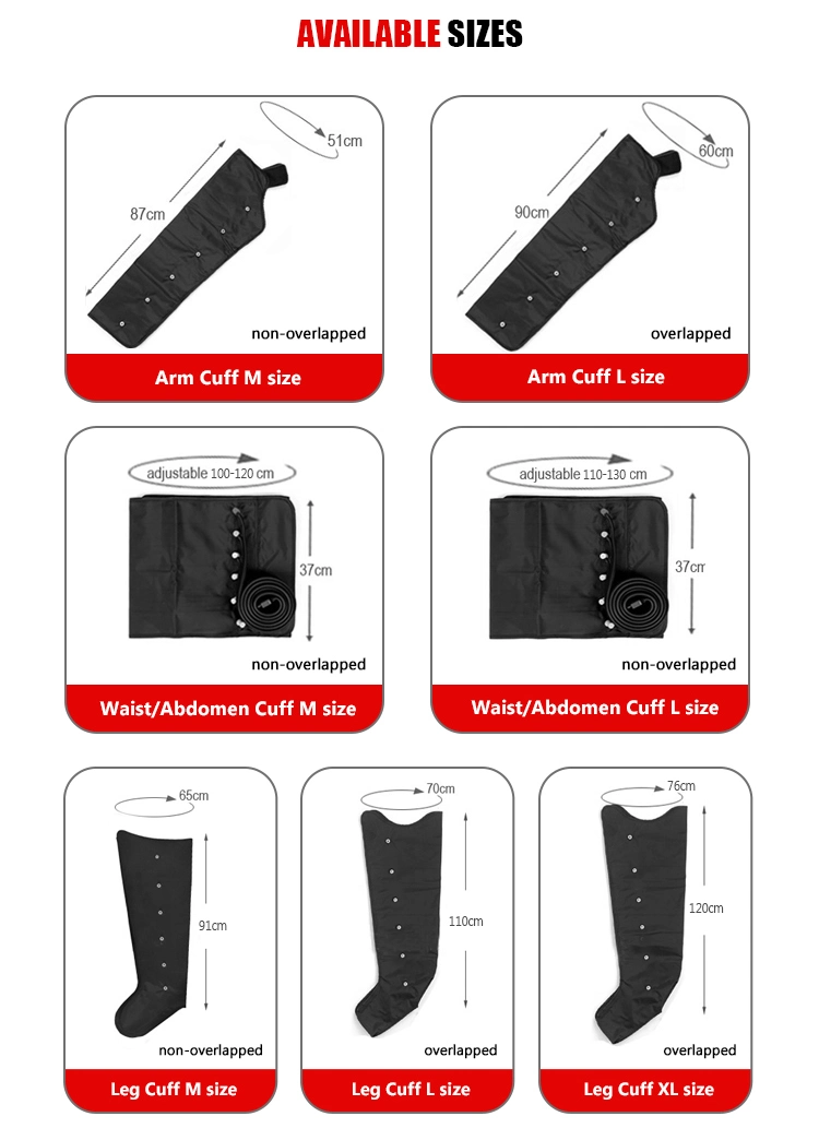 Home Use Leg Compression Dvt Pressure Leg Rehabilitation Device