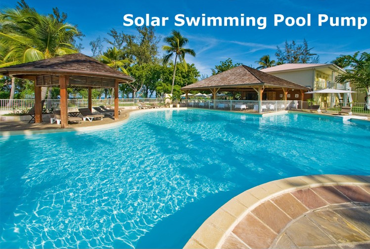 Cheers Circulating Solar Powered Water Pump for Swimming Pool