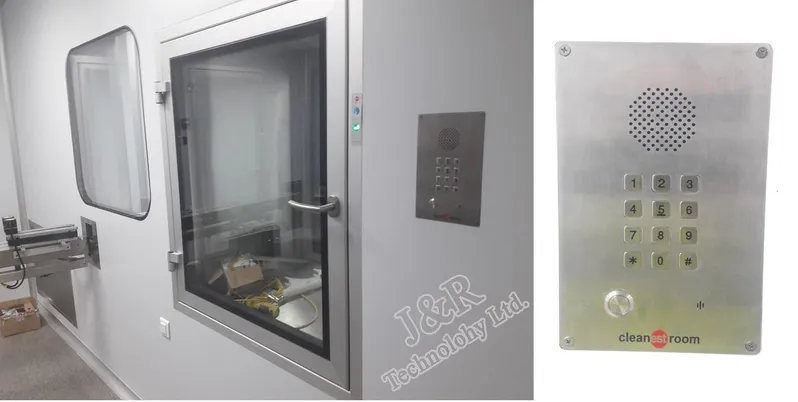 Watertight Emergency Clean Room Telephone Lift Intercom System