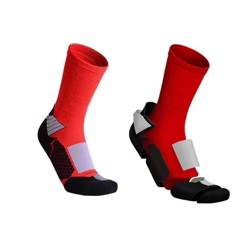 Men's Basketball Elite Ankle Socks Running Gym Compression Sport Sock