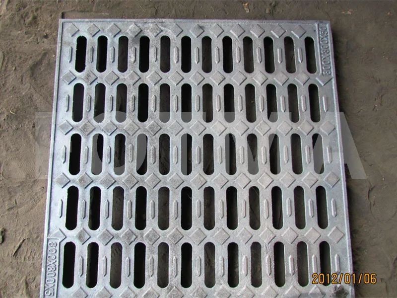 Manhole Cover D400 En124 Cast Iron Water Grating Drain Cover