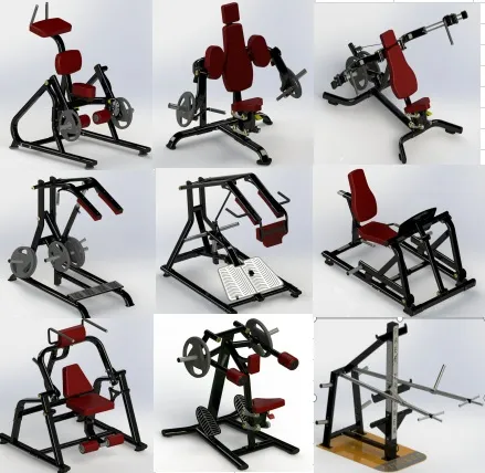 Commercial Fitness Equipment Shoulder Press Machine for Gym (AXD-M1021)