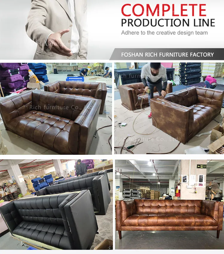 European Fabric Velvet Sofa Home Furniture Loveseat with Metal Leg Couch for Living Room