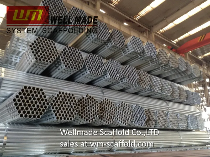 Galvanized Scaffolding Tube for Pipe and Clamp Scaffolding