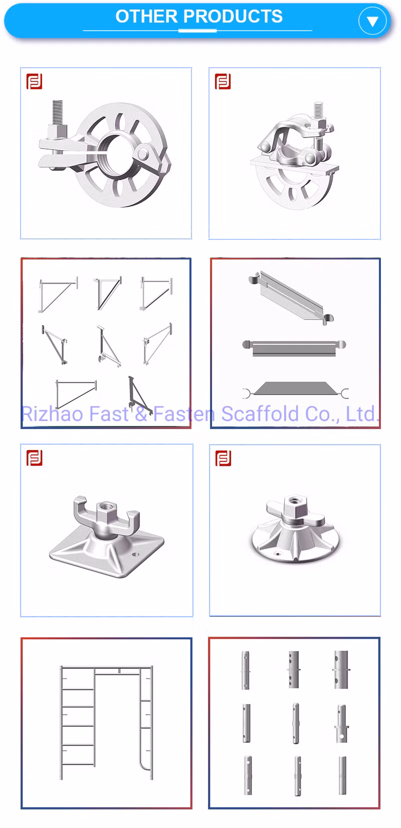 Scaffolding and Steel Support Adjustable Screw Jack for Frame System