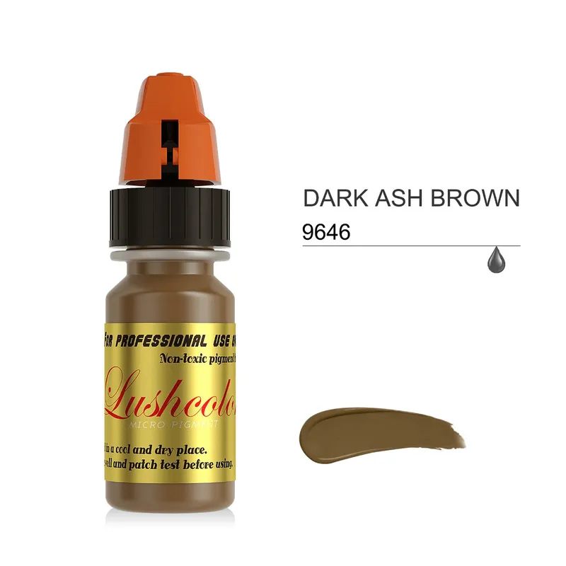 OEM/ODM Lushcolor Permanent Makeup Semi-Pigments Tattoo Inks 38 Colors