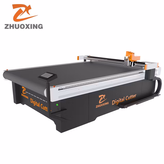 Indoor Outdoor Products Machinery Textile PVC Foam Apparel Cutting Table Vibrate Cutter with Knife