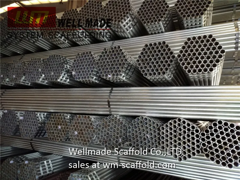 Galvanized Scaffolding Tube for Pipe and Clamp Scaffolding
