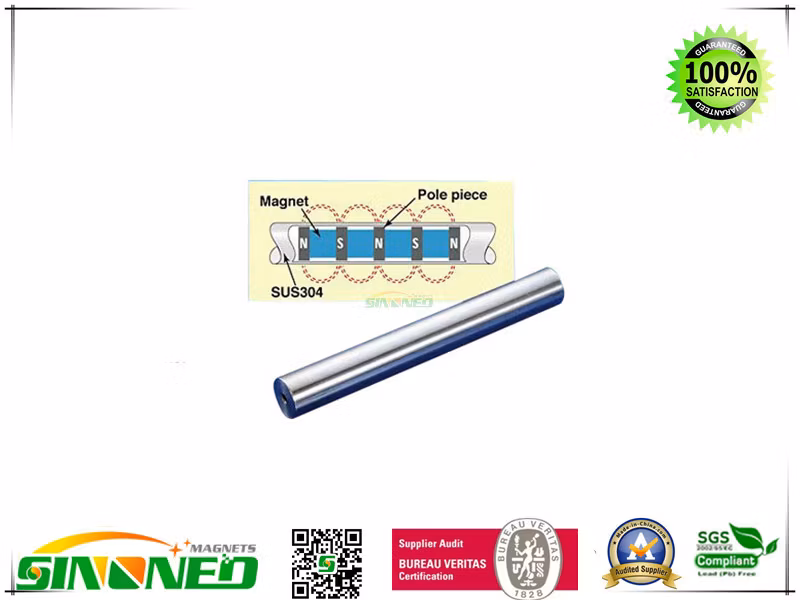 High Surface Gauss Permanent Magnetic Separator Bars for Iron