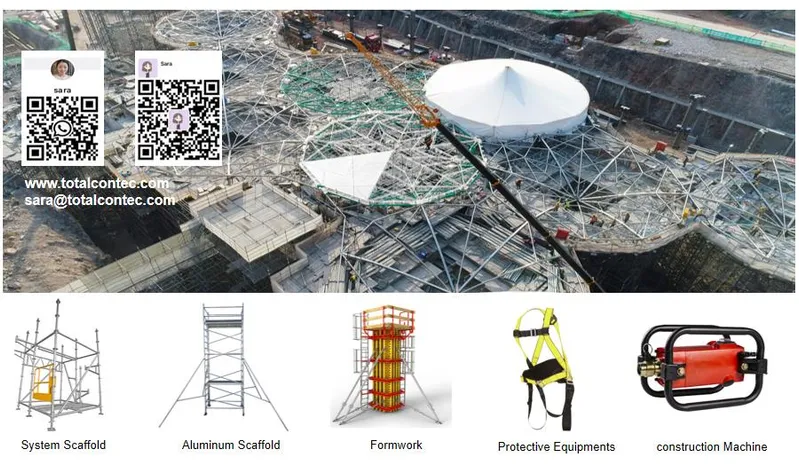 Professional Construction Concrete Plastic Formwork for Walls, Columns, and Slabs Using