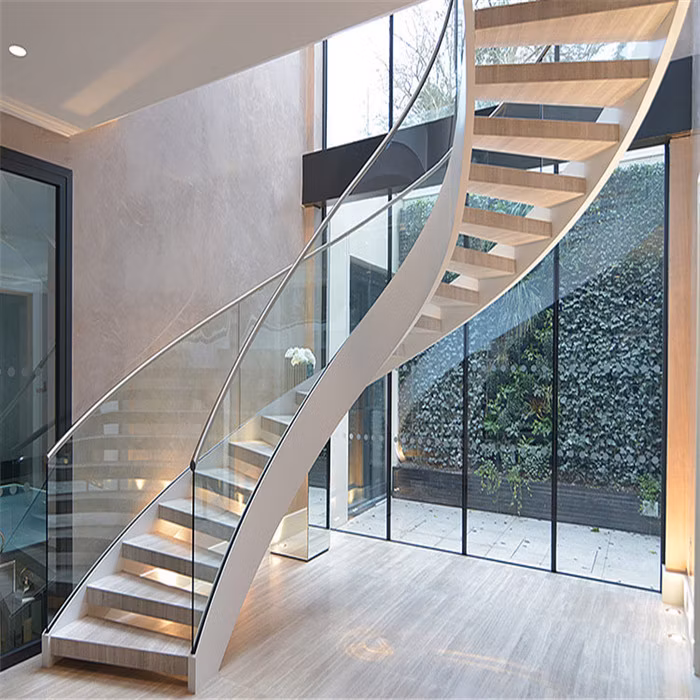 Aluminum Staircase Railing Staircases Round Stairs Staircase