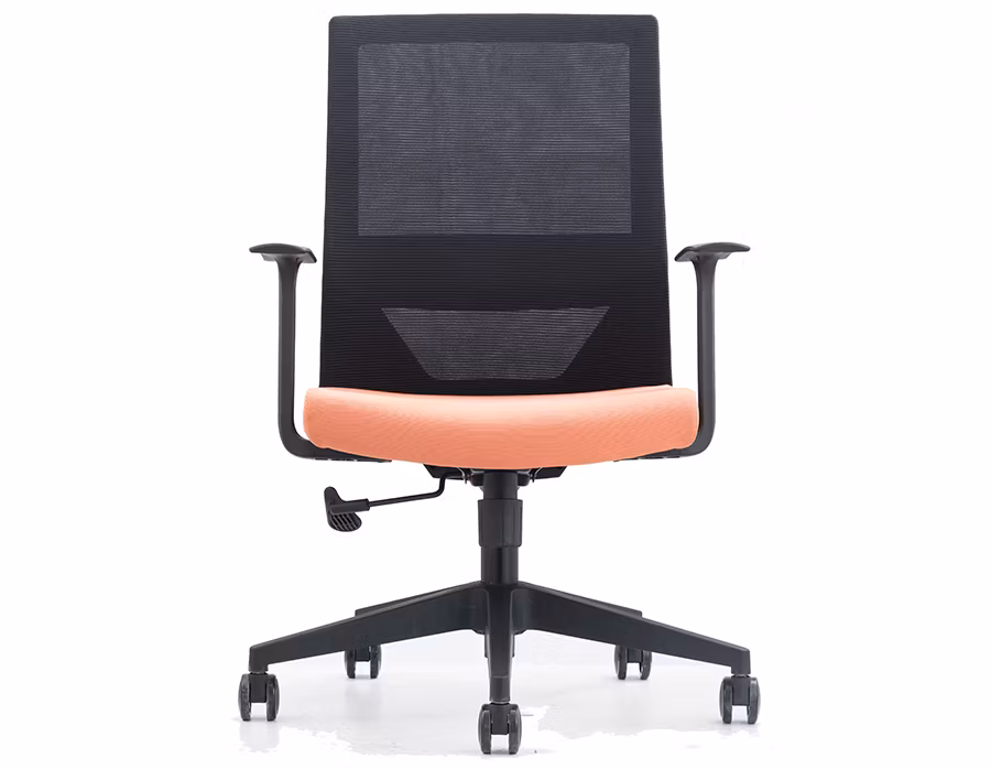 Cheap Price PP Type Meeting Chair with Fixed Chromed Metal Base