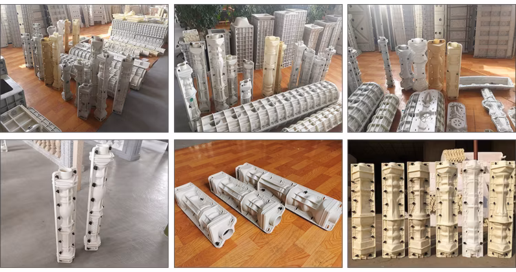 High Quality Guard Rail Concrete Railings for House Stairs Mold