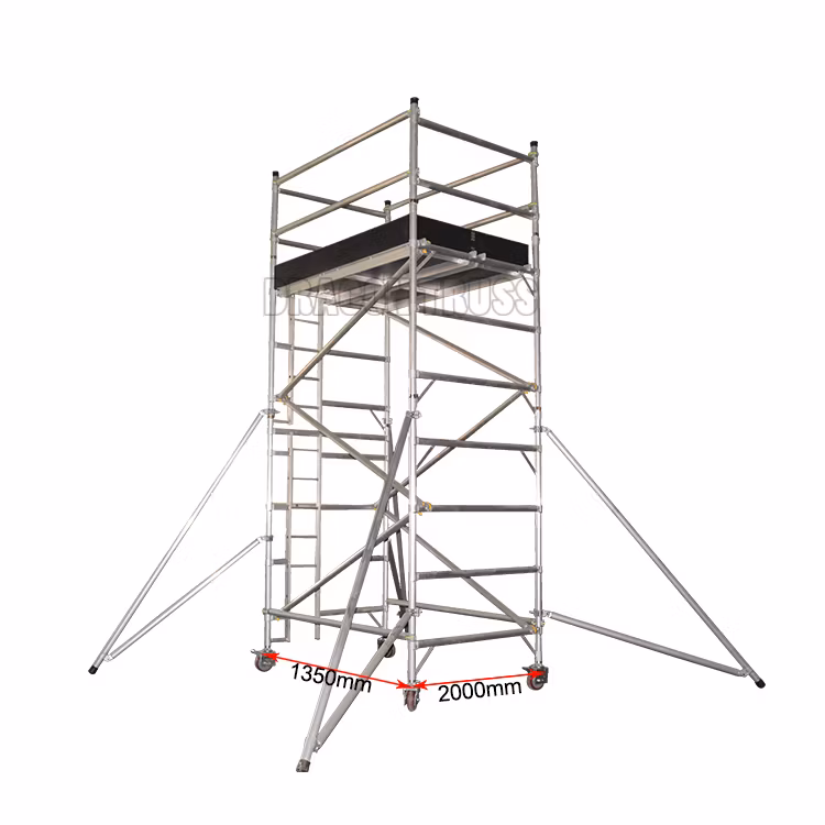 Scaffolding Pipes Portable Indoor Aluminum Scaffolding Roof Edge Protection Scaffolding