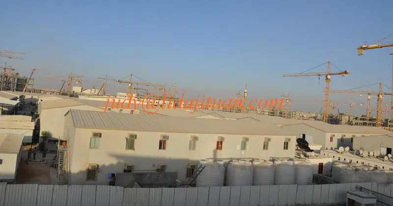 Temporary Steel Structure Construction Site Labour House