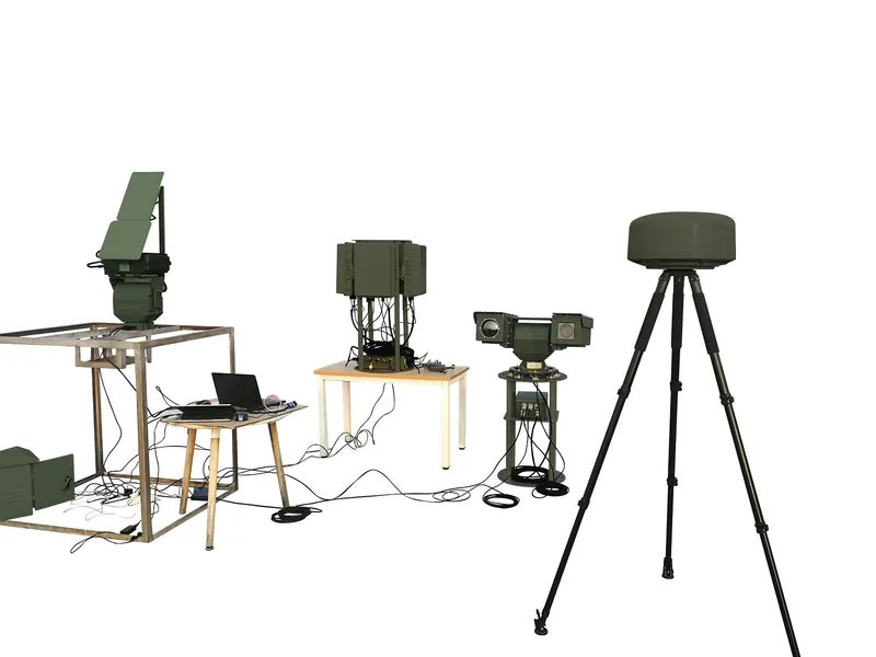 Air and Ground Surveillance Radar for Counter Uav Solutions and System