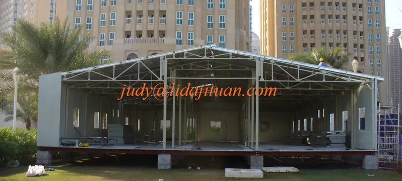 Temporary Steel Structure Construction Site Labour House