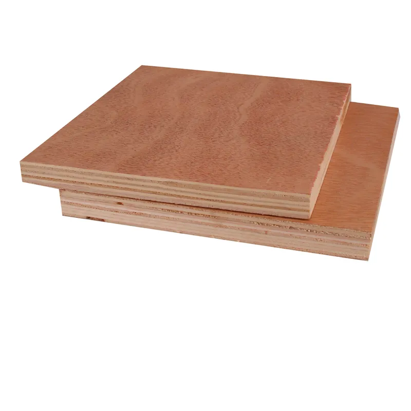 Maple Plywood with Red Wood Timber Sheet for Wall