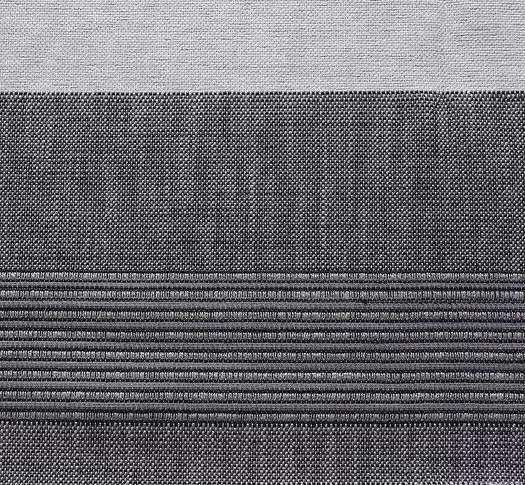 Home Textiles Upscale Cotton Linen Stripe Yarn Dyed Upholstered Fabric
