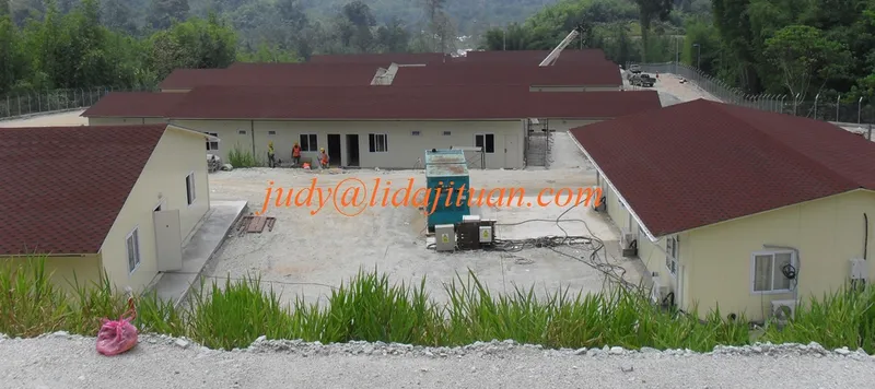Temporary Steel Structure Construction Site Labour House
