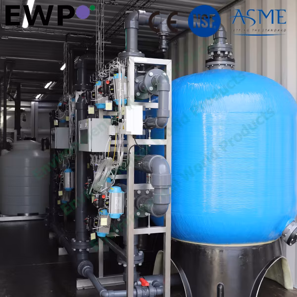 Industry Water Filter System Pre-Treatment Systems for Containerized RO Systems