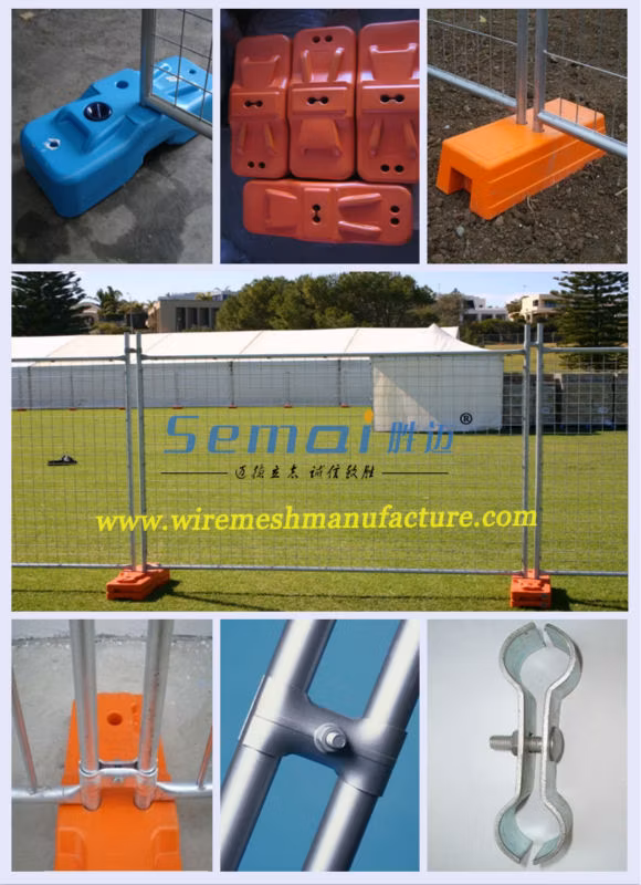 North America&Canada 6FT*9.5FT Temporary Fence/Temporary Fence Panel/Temporary Construction Fence