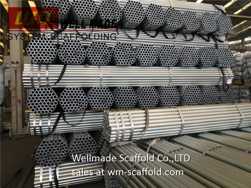 Galvanized Scaffolding Tube for Pipe and Clamp Scaffolding