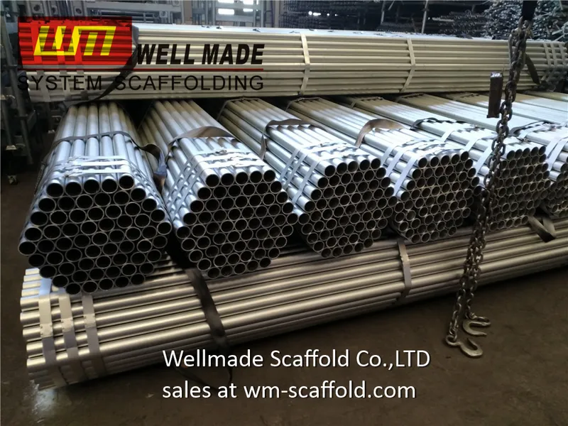Galvanized Scaffolding Tube for Pipe and Clamp Scaffolding