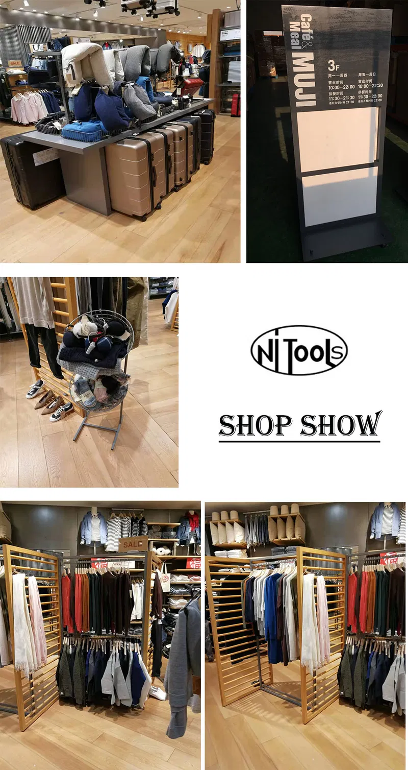 Rustic Wood Retail Store Product Display Fixtures & Shelving
