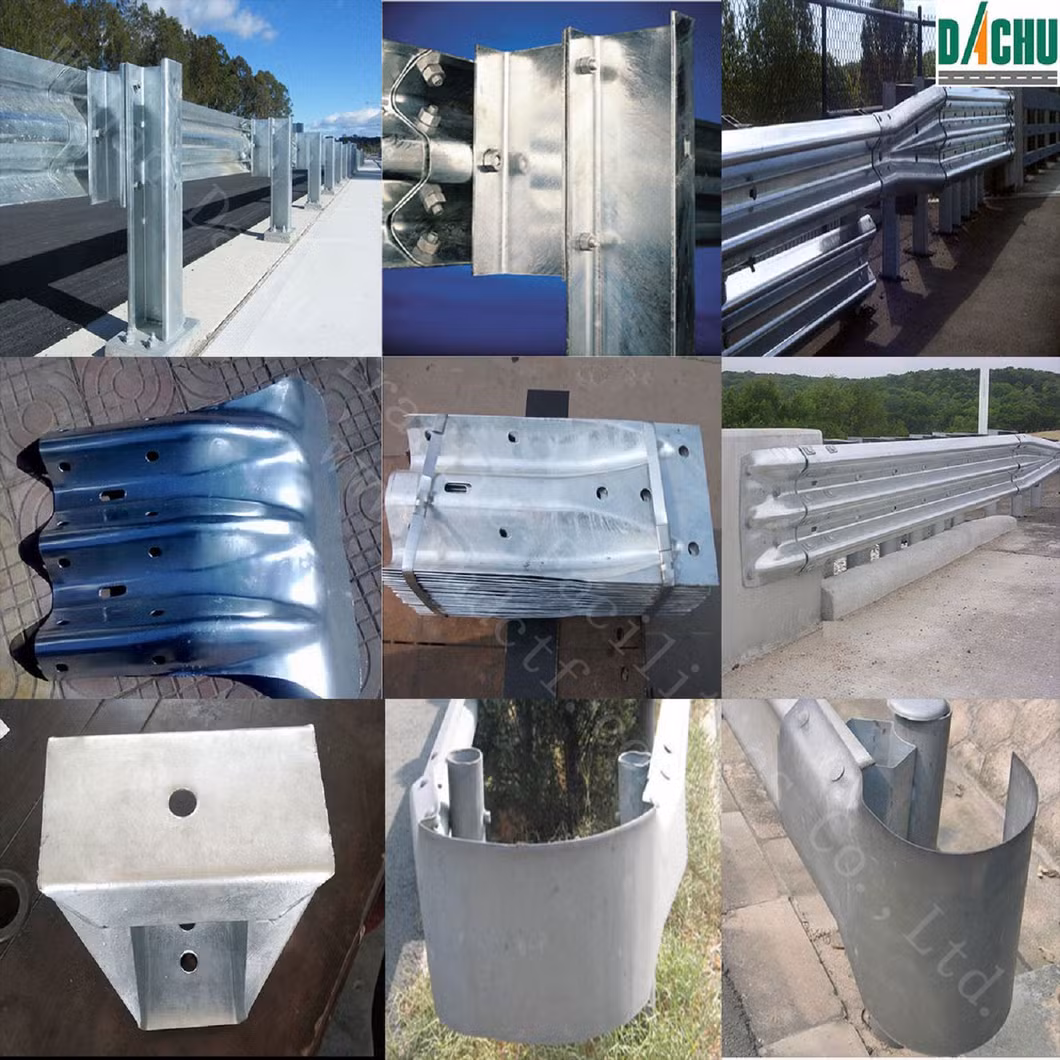 Q235 Steel W Beam Guardrail Sheets China Supplier Wuhan Dachu