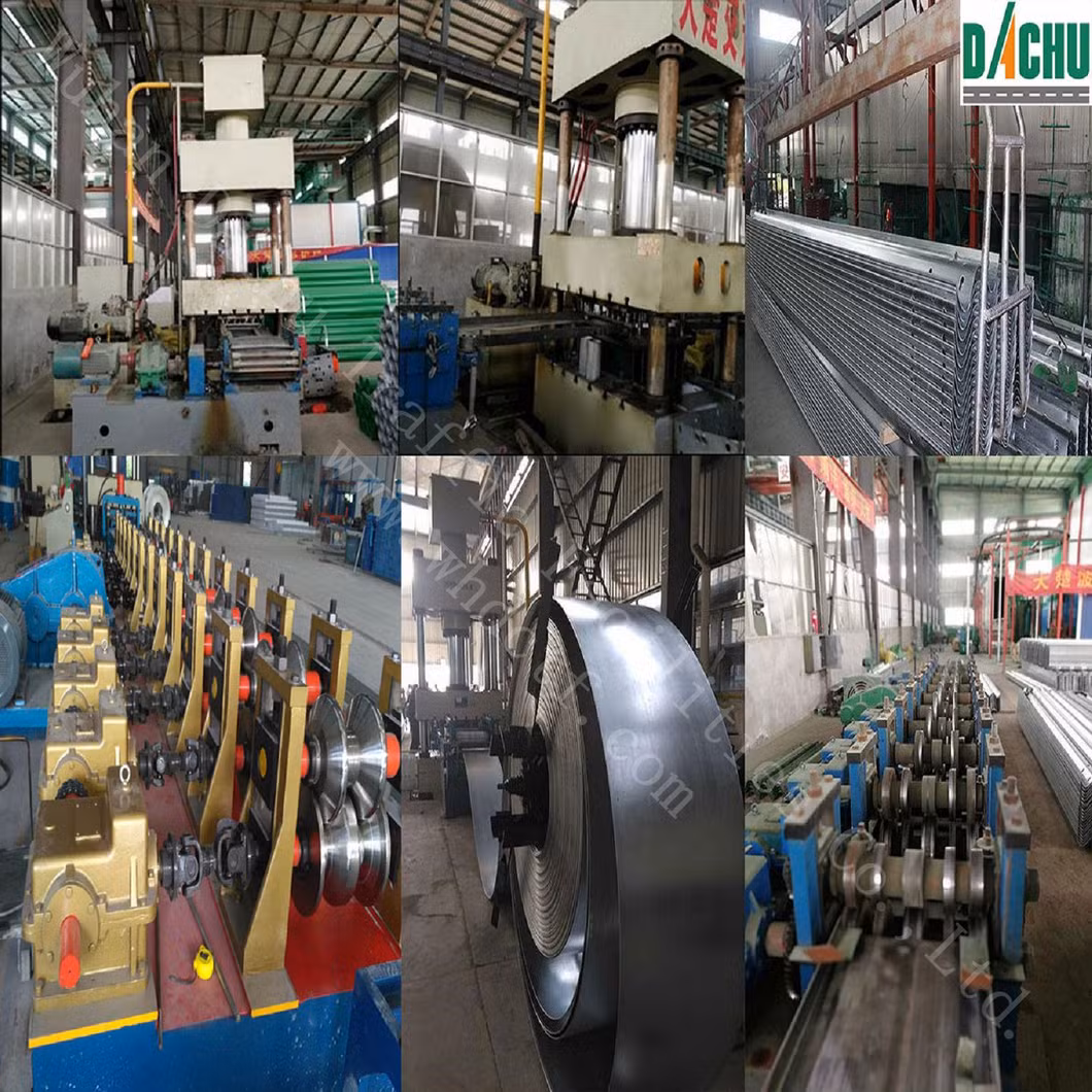 Q235 Steel W Beam Guardrail Sheets China Supplier Wuhan Dachu