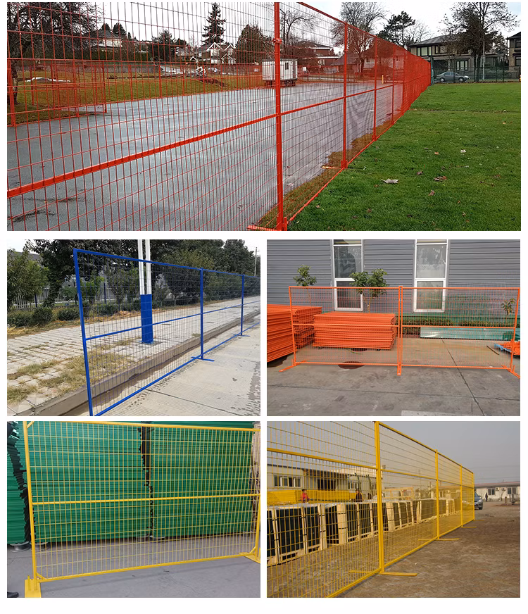Canada 60X150mm Standard Construction Outdoor Temporary Fence