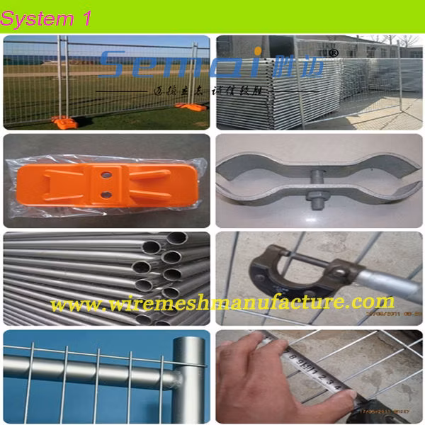 North America&Canada 6FT*9.5FT Temporary Fence/Temporary Fence Panel/Temporary Construction Fence