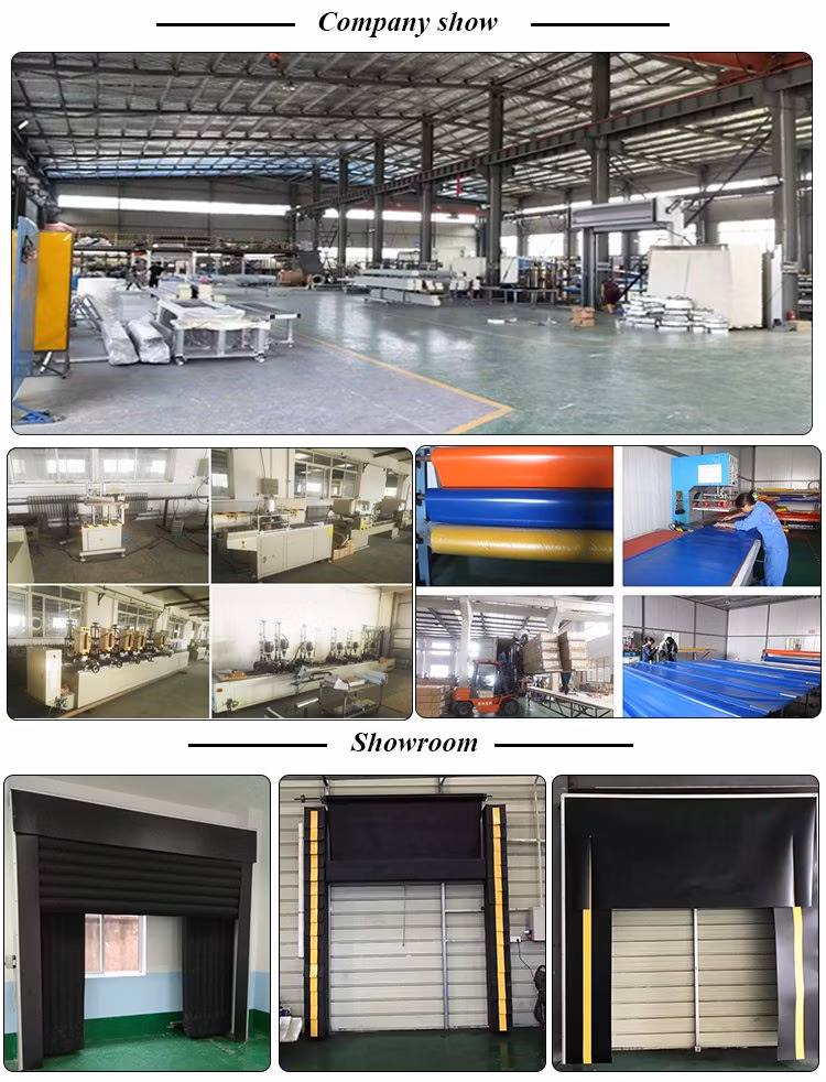 Loading Dock Leveler Shelter Airbag Dock Shelter for Cold Storage Warehouse