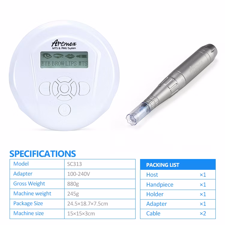 Home Use Semi Permanent Makeup Mastor Digital Tattoo Pen Permanent Makeup Machine