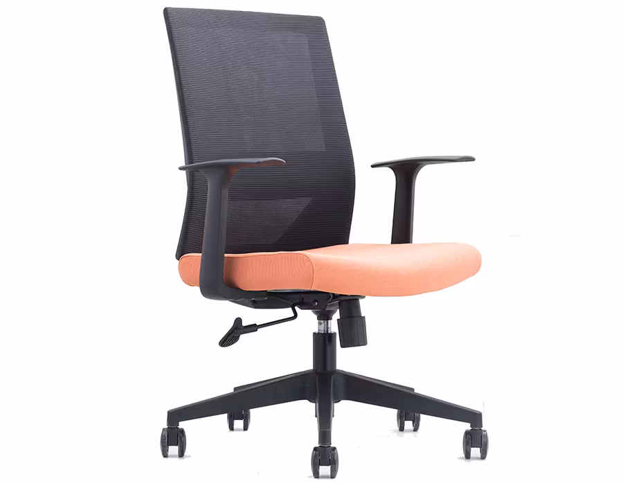 Cheap Price PP Type Meeting Chair with Fixed Chromed Metal Base