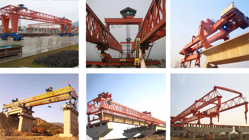 Double Truss Bridge Girder Erection Beam Equipment
