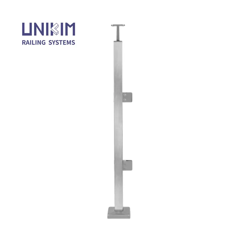 Stainless Steel Deck Porch Railings 306L Stainless Steel Cable Railing Posts
