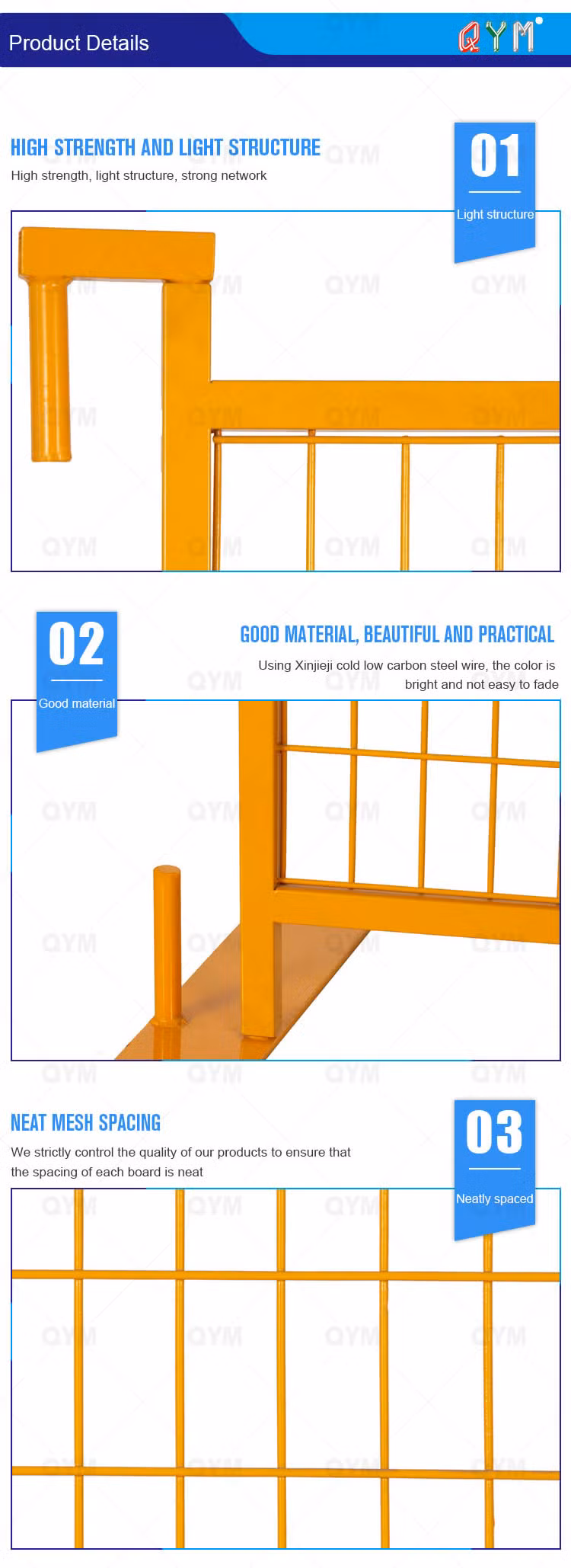 Temporary Fence for Event / Temporary Fence Stands Concrete/Temporary Floorings
