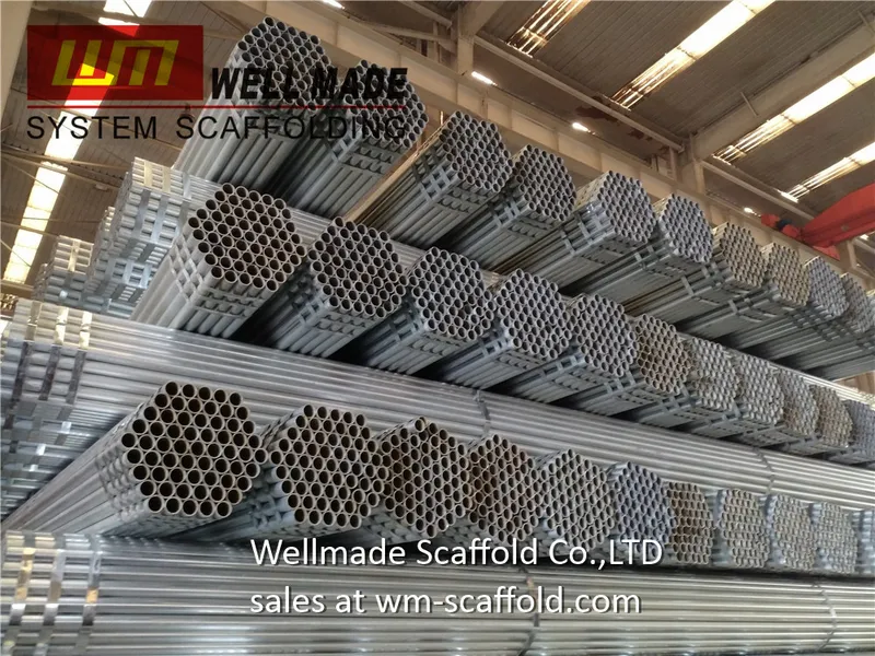 Galvanized Scaffolding Tube for Pipe and Clamp Scaffolding