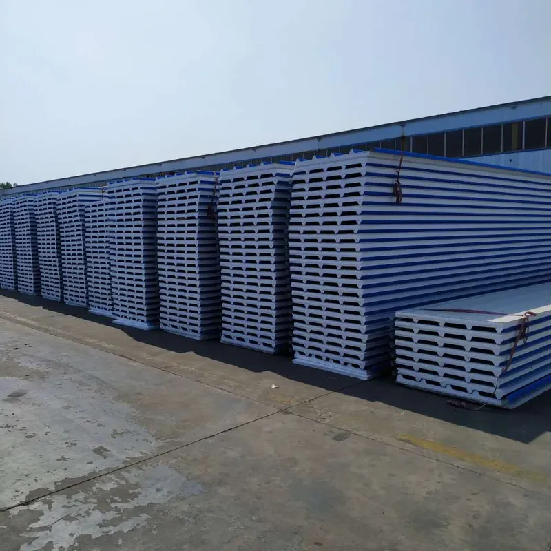 Low Cost Construction Site Sandwich Panel Modular Prefab House