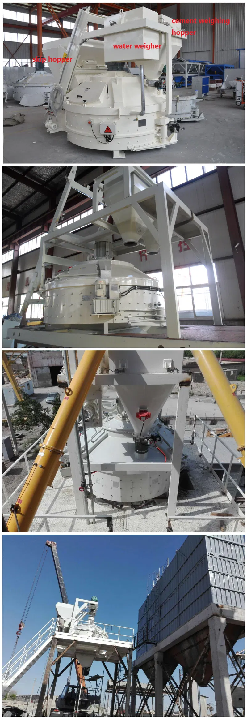 Dex Mpc750 Horizontal Heavy Dutty Planetary Beton Mixer Concrete