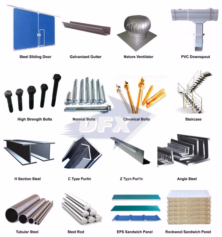 Best Selling Construction Design Steel Structure Warehouse Drawing