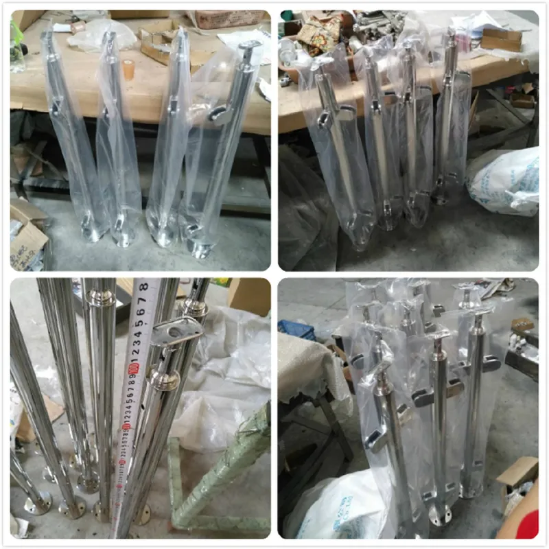 Durable 316L Terrace Stainless Steel Railing Glass Balustrade/Glass Railing System