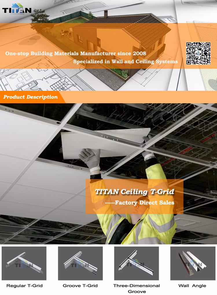 T Runner Main Tee and Cross Tee Ceiling Tee Grids