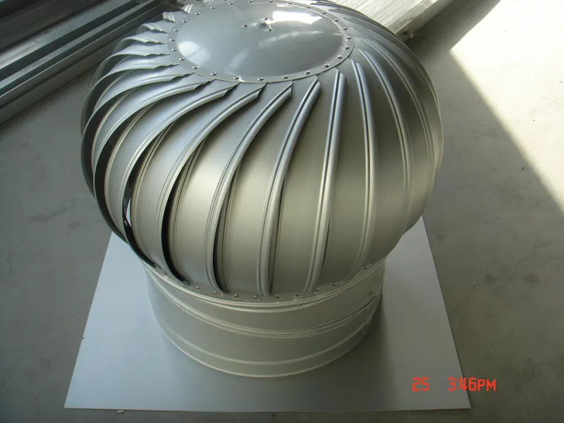 24'' Fluorinecarbon Polyester Coated Aluminum Roof Ventilators/Turbine Air Ventilator