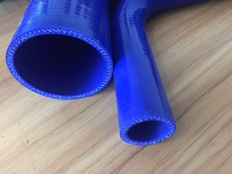 Blue Black Aftermarket Replacement Elbow Classic Silicone Hoses