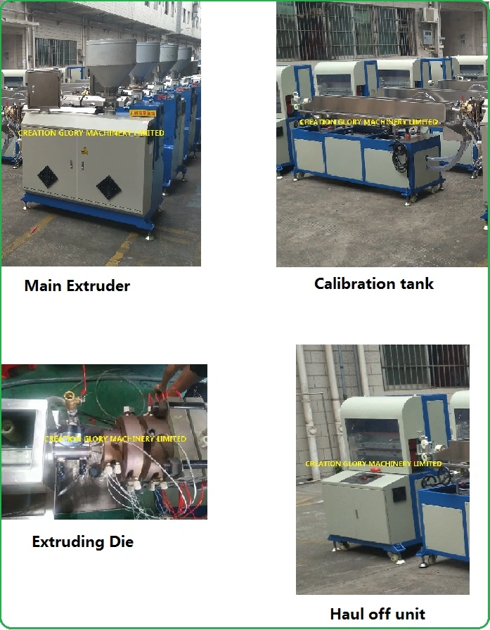High Precision Fluoroplastic Tube Plastic Extruding Manufacturing Equipment