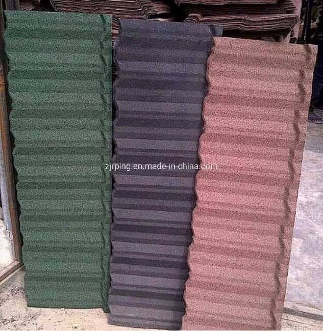 Colours Stone Coated Metal Roof Sheet Galvanized Aluminium Tile, South Africa Harvey Tiles for House Projects