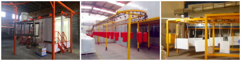 Aluminum Profile Electrostatic Powder Coating Line System